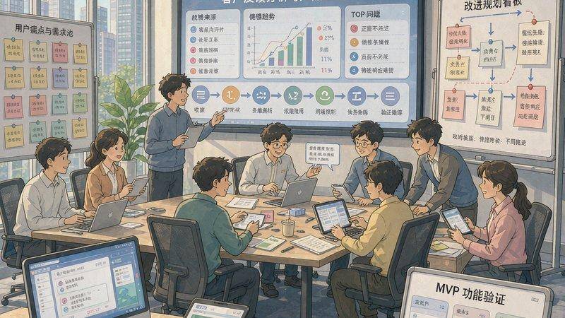 企业AI落地别急着上系统：先把客户反馈这件事做正确